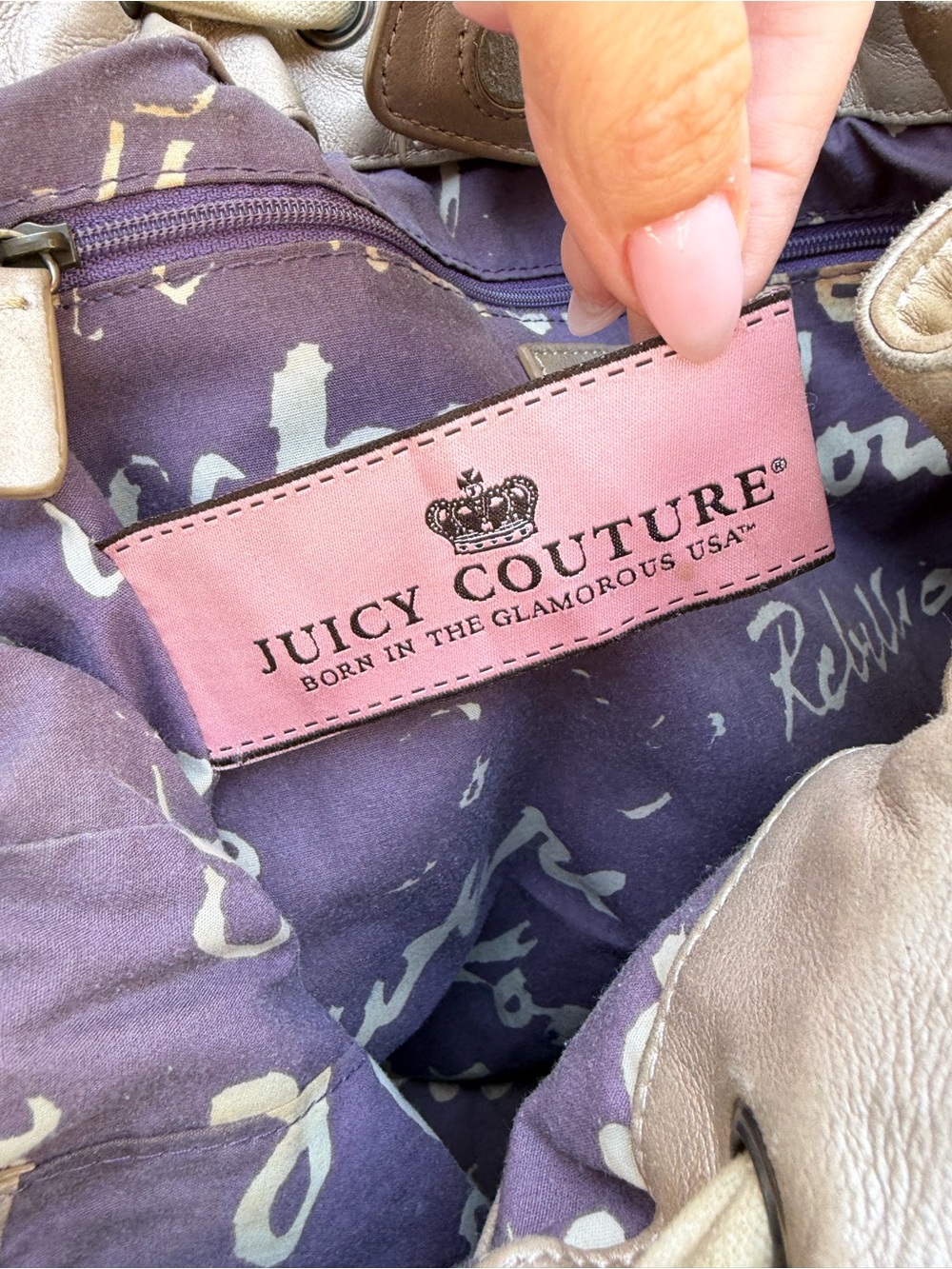 2009 Juicy Couture Velour Bag - Picture 8 of 12